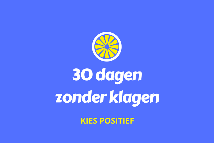 30 dagen zonder klagen Button dragen