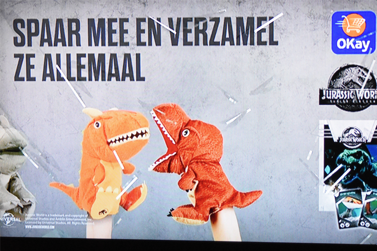 Jurassic World-spaaractie bij DreamLand en OKay