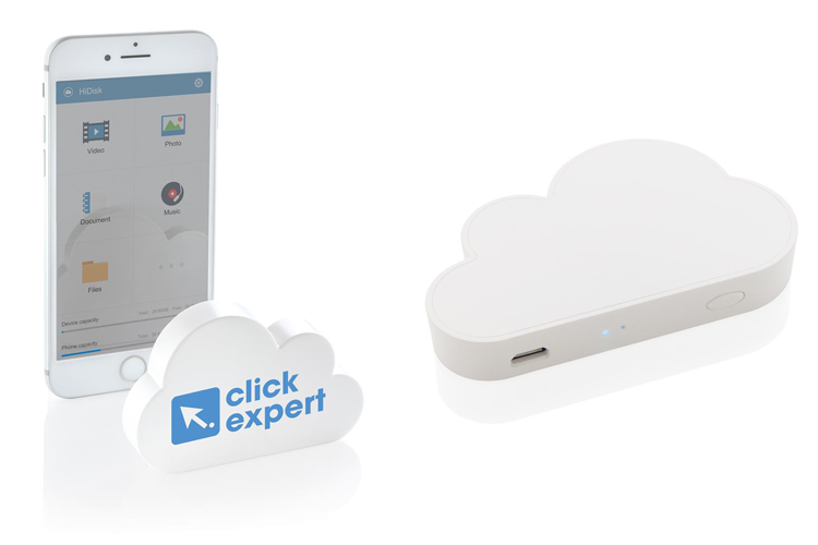 Pocket Cloud draadloze opslag