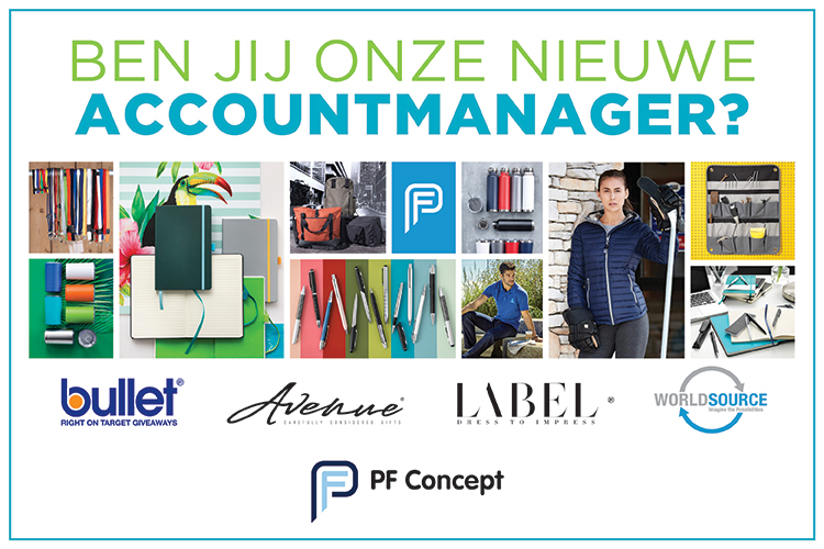 Accountmanager België (m/v) gezocht PF Concept