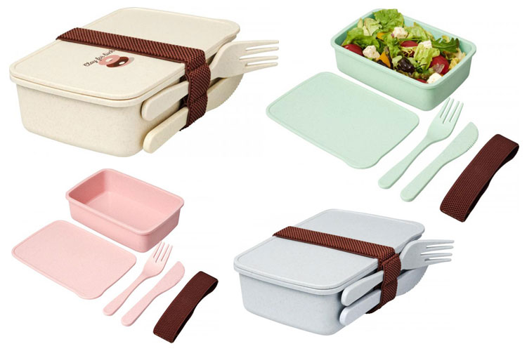 Ecologische lunchbox uit bamboevezel