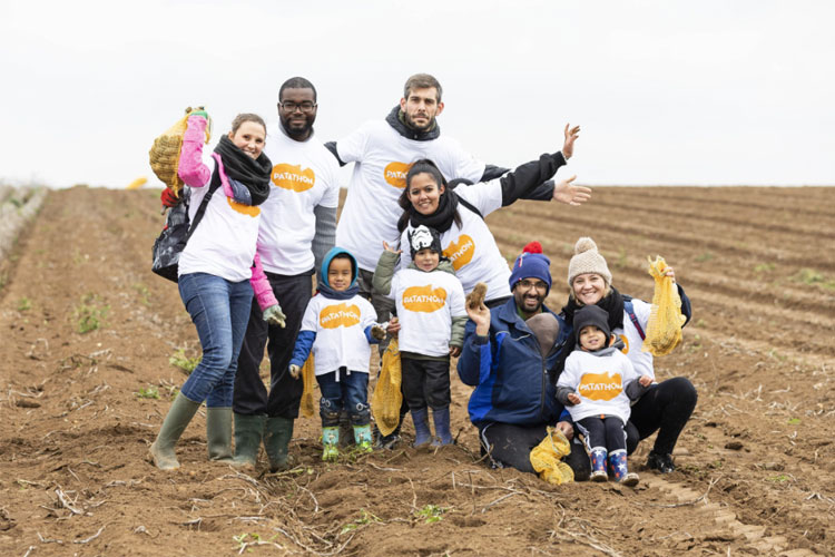 Patathon 2019 T-shirts voor 160 deelnemers